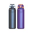 Insulated Water Bottle With Flip Straw Reflects Changing Hydration Habits